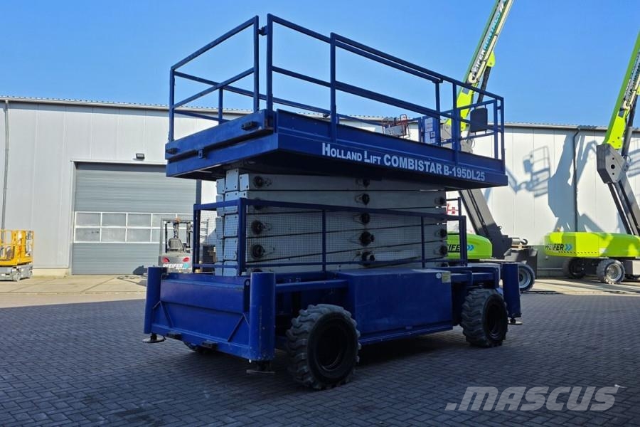 Holland Lift COMBISTAR B-195DL25-4WD/P/N Diesel, 4x4 Drive, 21. Plataformas tijera