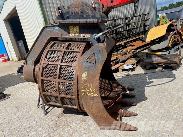 Hydraram HSB 1600 Siebtrommel CW 40 Rotators