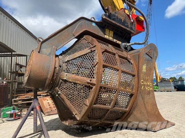 Hydraram HSB 1600 Siebtrommel CW 40 Rotators