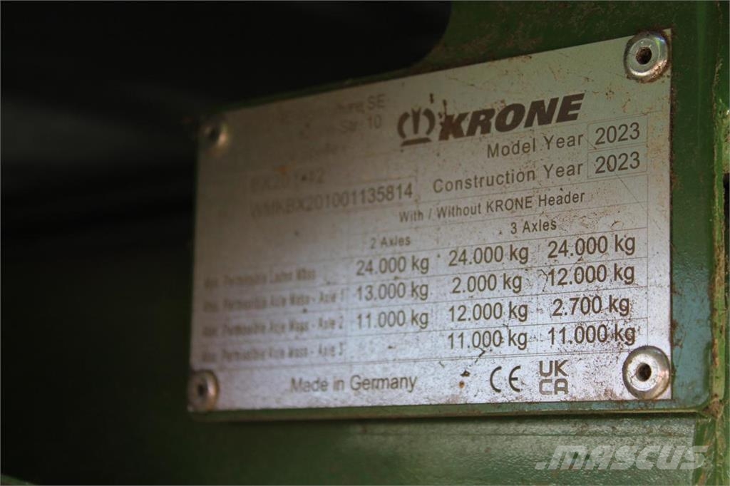 Krone BIG X 630 OptiMaize Silokombainid