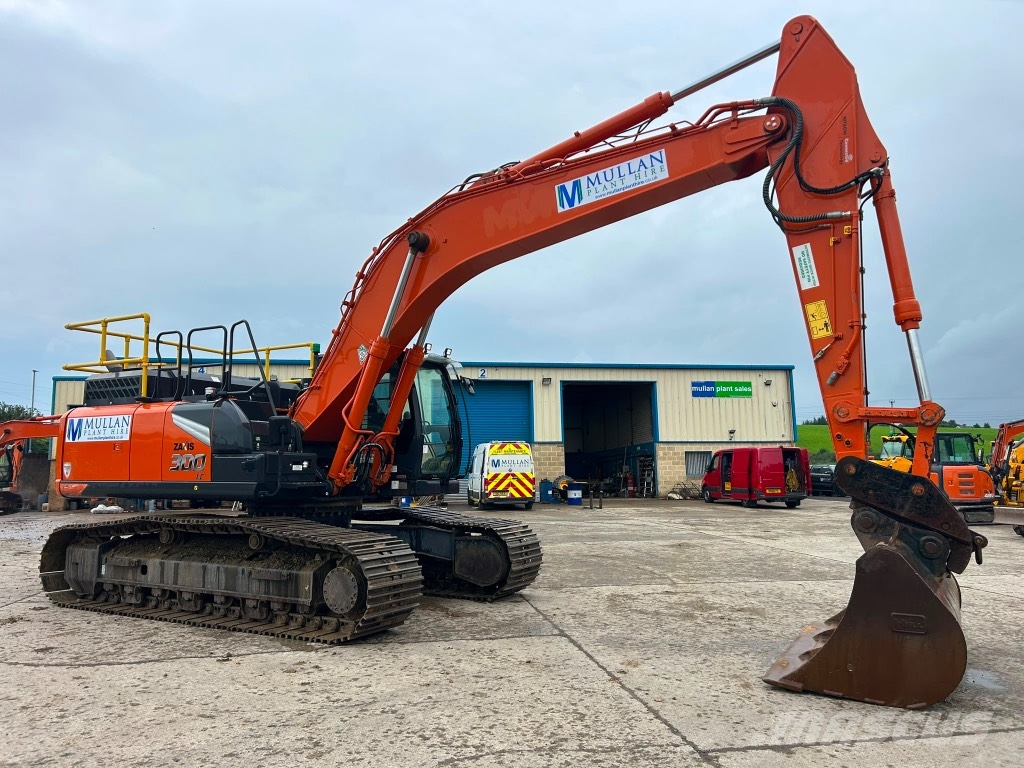 Hitachi ZX300 LC-7 Paletli ekskavatörler