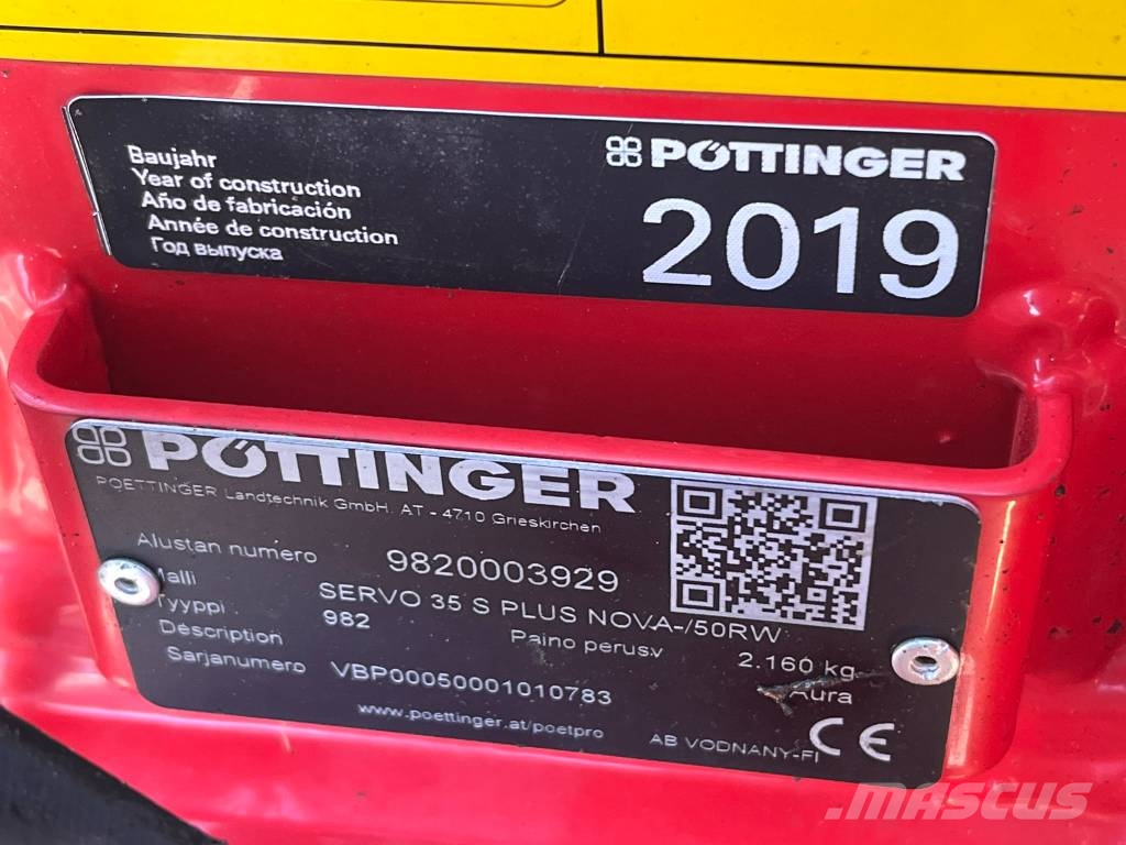 Pöttinger Servo 35 S Nova Plus Wentelploegen