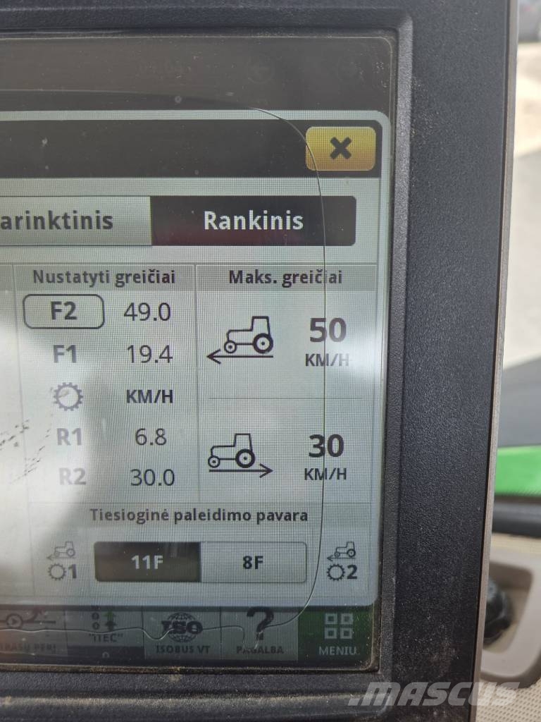 John Deere 8400 R الجرارات