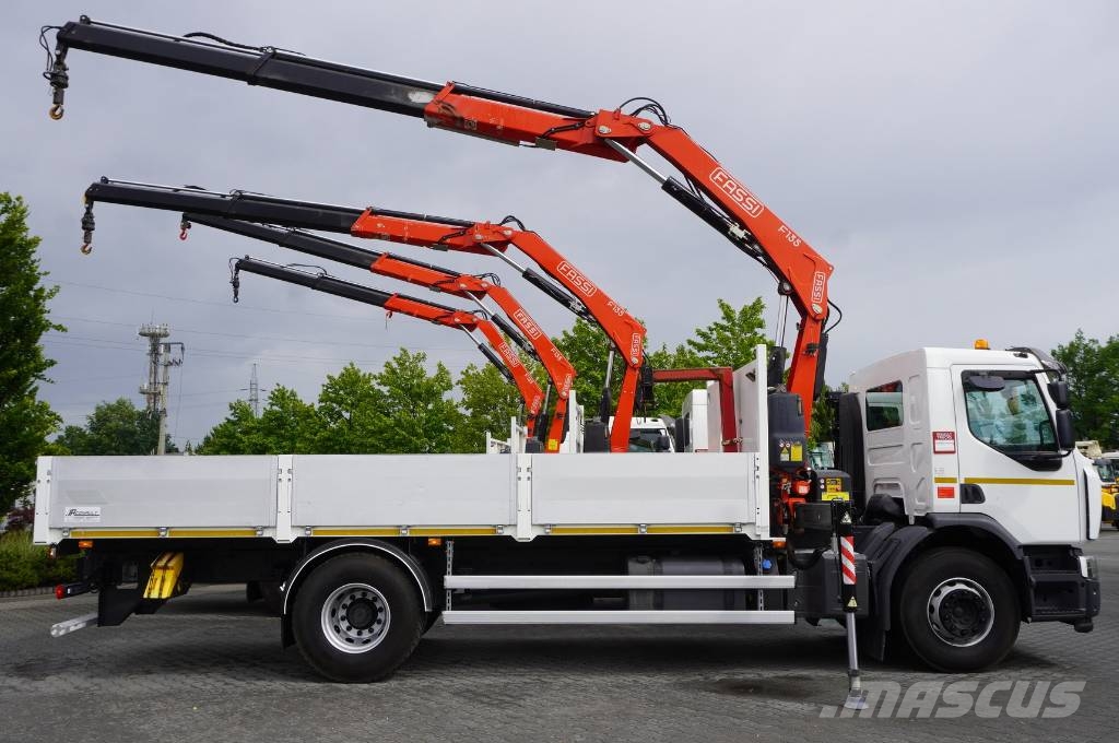 Renault C280 DTI 8 / FASSI crane F135A.22 / 8 units Camiones grúa