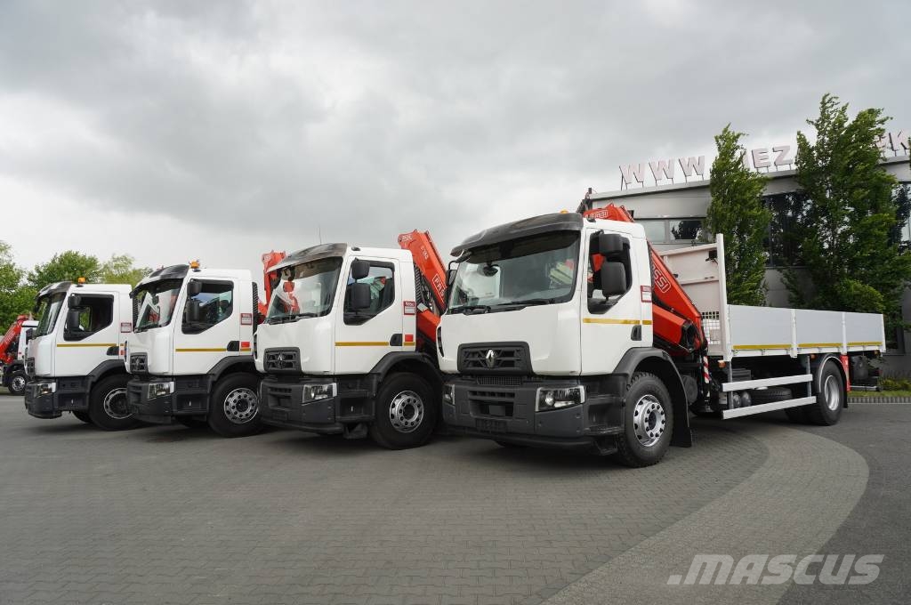 Renault C280 DTI 8 / FASSI crane F135A.22 / 8 units Camiones grúa