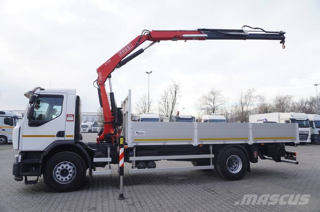 Renault C280 DTI 8 / FASSI crane F135A.22 / 8 units Camiones grúa