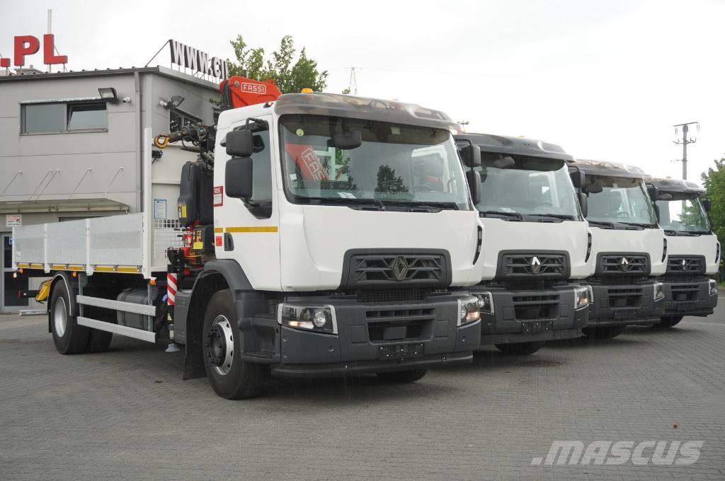 Renault C280 DTI 8 / FASSI crane F135A.22 / 8 units Camiones grúa