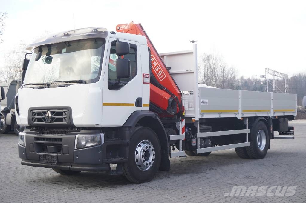 Renault C280 DTI 8 / FASSI crane F135A.22 / 8 units Camiones grúa
