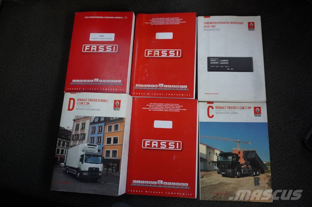 Renault C280 DTI 8 / FASSI crane F135A.22 / 8 units Camiones grúa