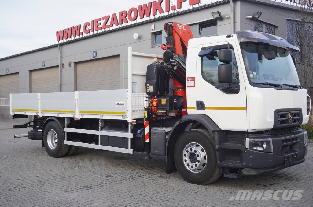 Renault C280 DTI 8 / FASSI crane F135A.22 / 8 units Camiones grúa