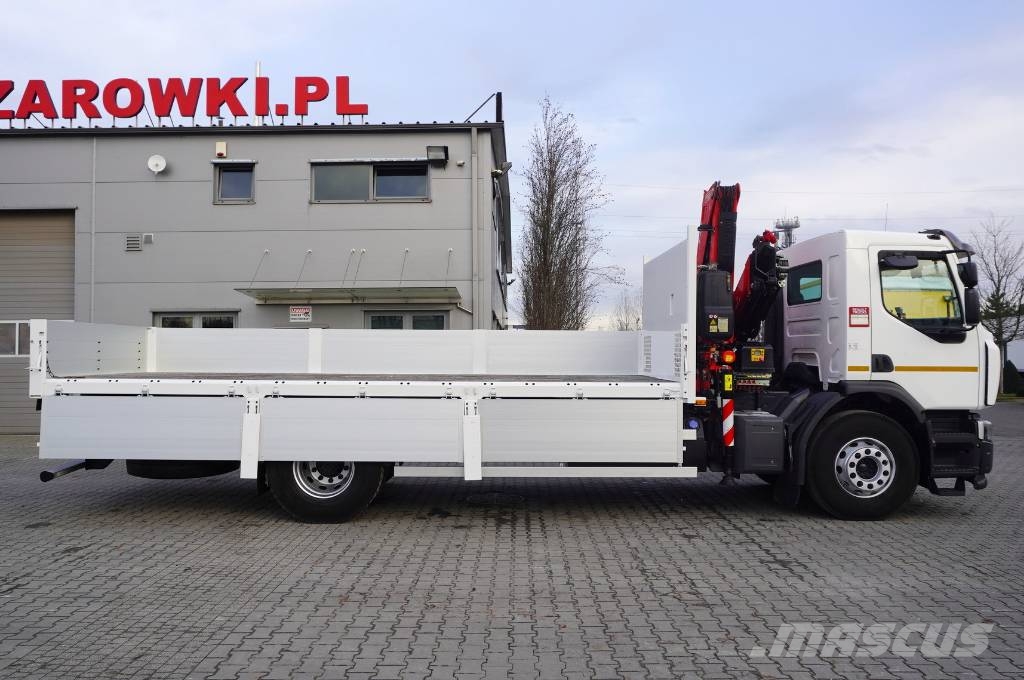 Renault C280 DTI 8 / FASSI crane F135A.22 / 8 units Camiones grúa