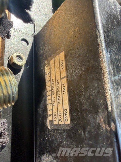 Liebherr R 954 B USED ELECTRIC+ HYDRAULIC PARTS Кабины и интерьер