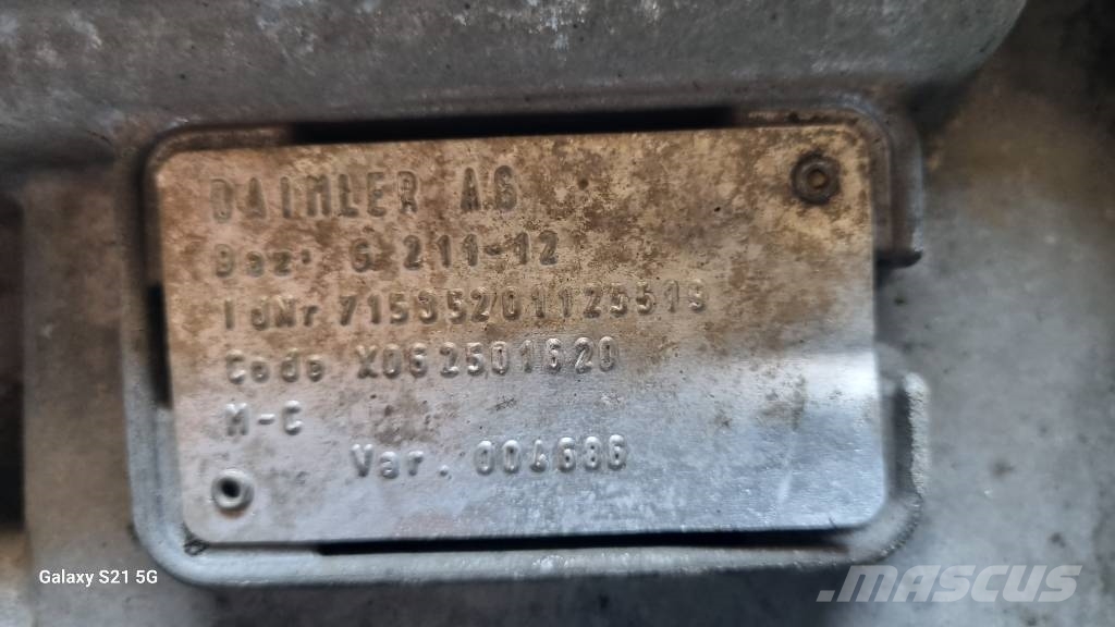 Mercedes-Benz GEARBOX  G211-12 MERCEDES ACTROS MP4 기어박스