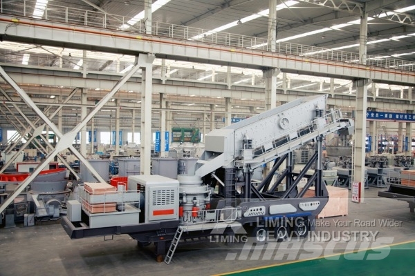 liming Y3S1848CS75 Trituradora de Cono+Zaranda Vibratoria Mobile Brecher
