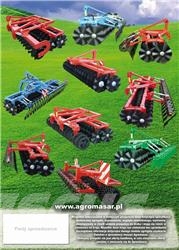 Agromasar Front Disc paker Hagyományos ekék