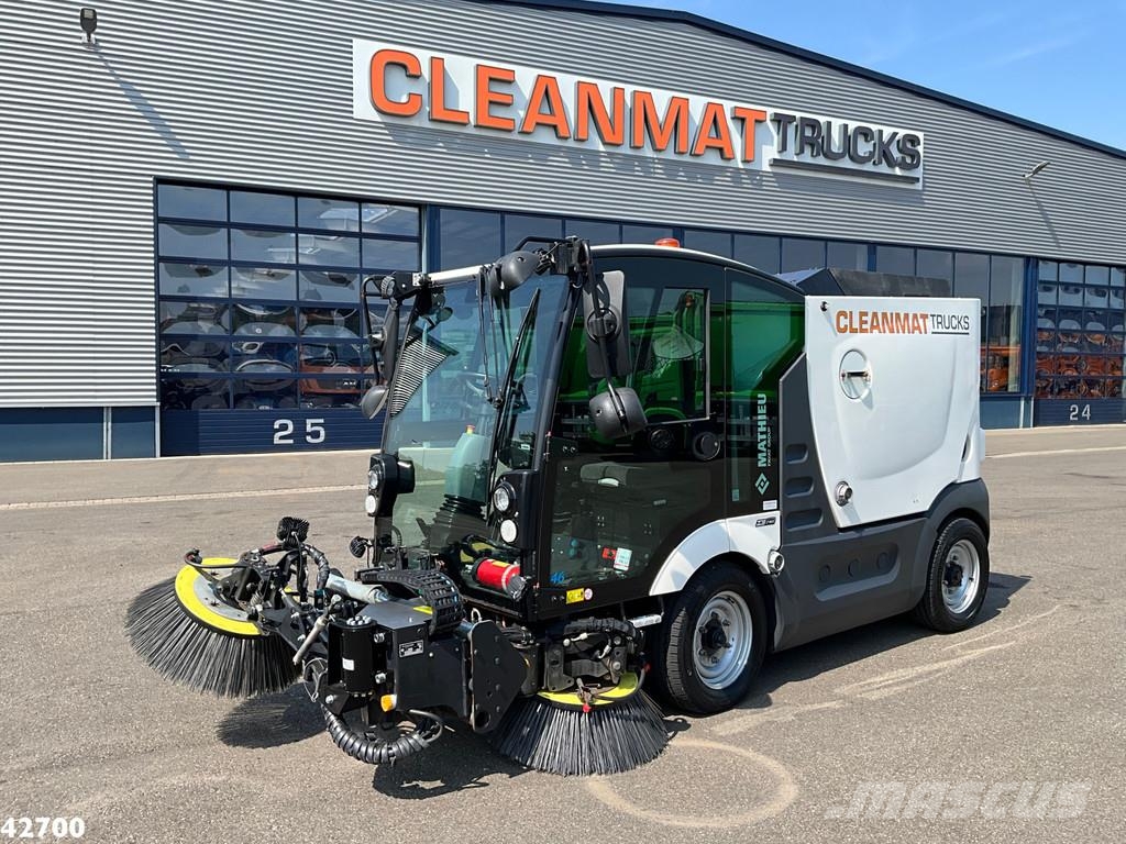 Mathieu MC 210 Azura Flex Euro 6 Stage 5 with 3-rd brush Sweeper trucks
