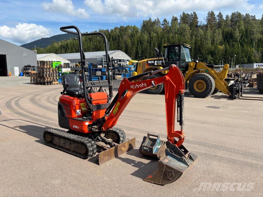 Kubota U10 - 3 Miniescavatori
