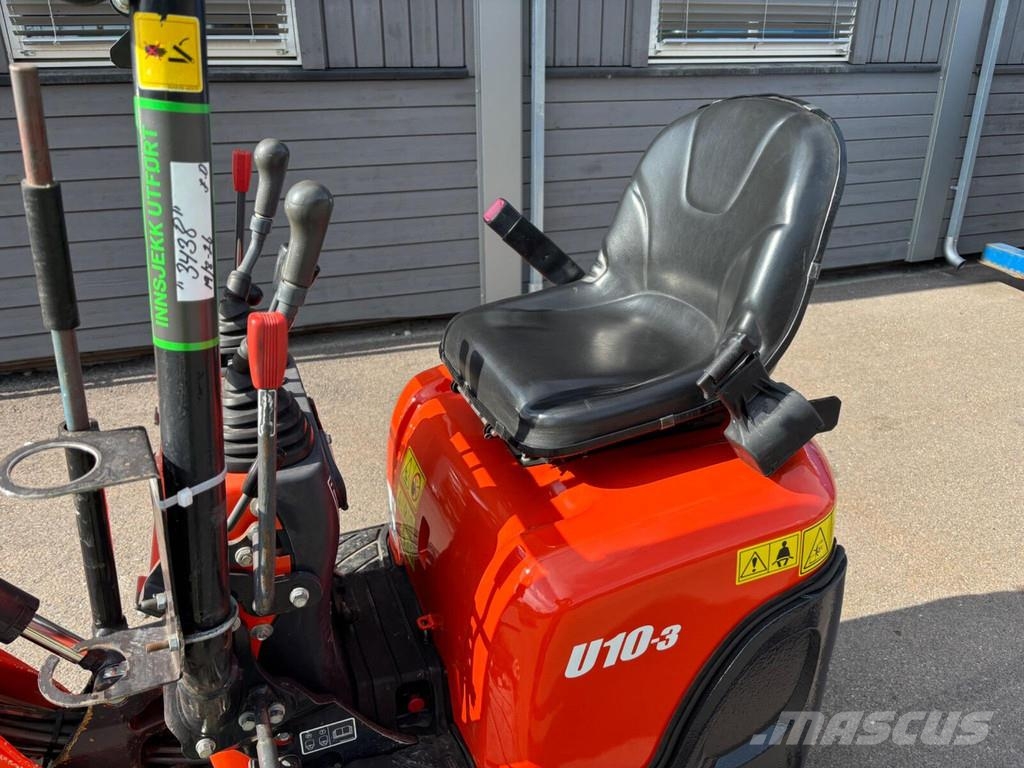 Kubota U10 - 3 小型挖掘机