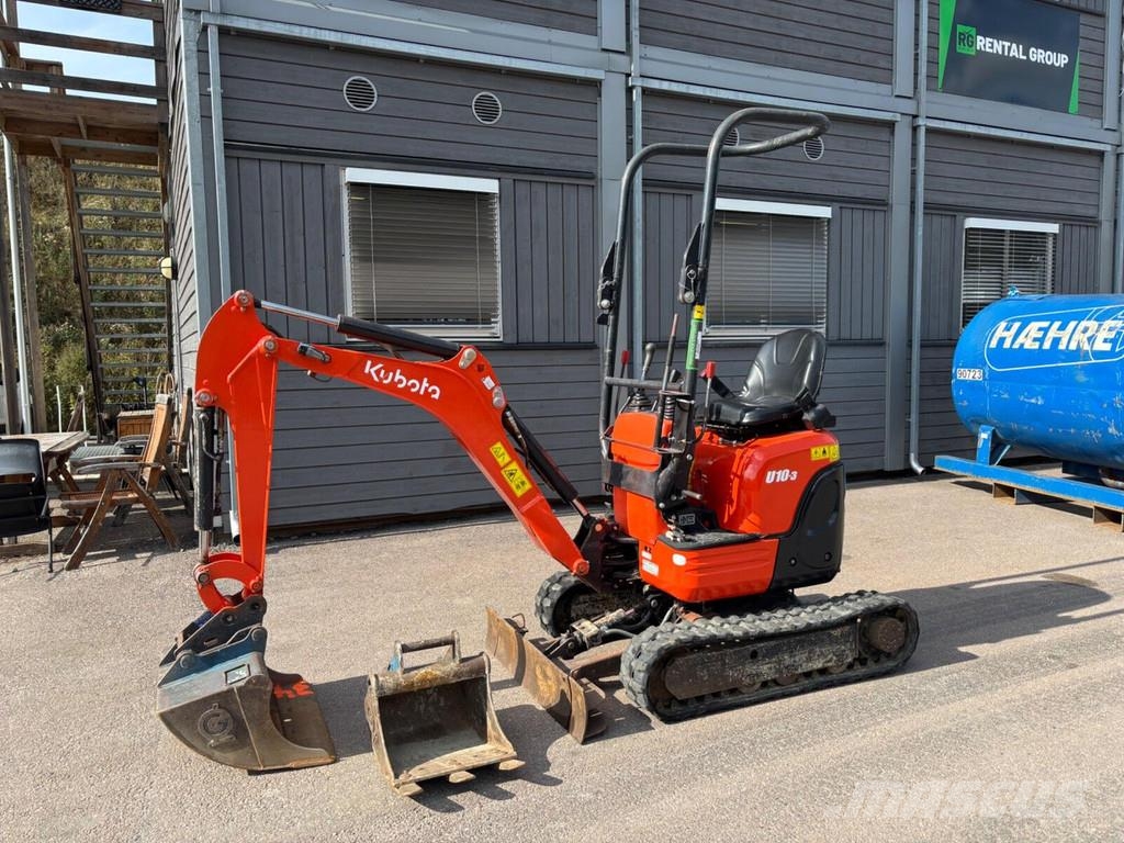 Kubota U10 - 3 小型挖掘机
