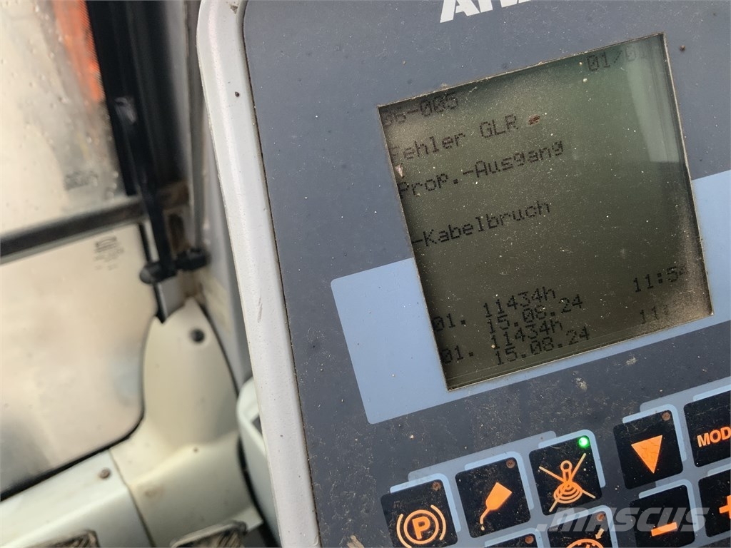 Atlas 160 W Εκσκαφείς με τροχούς - λάστιχα