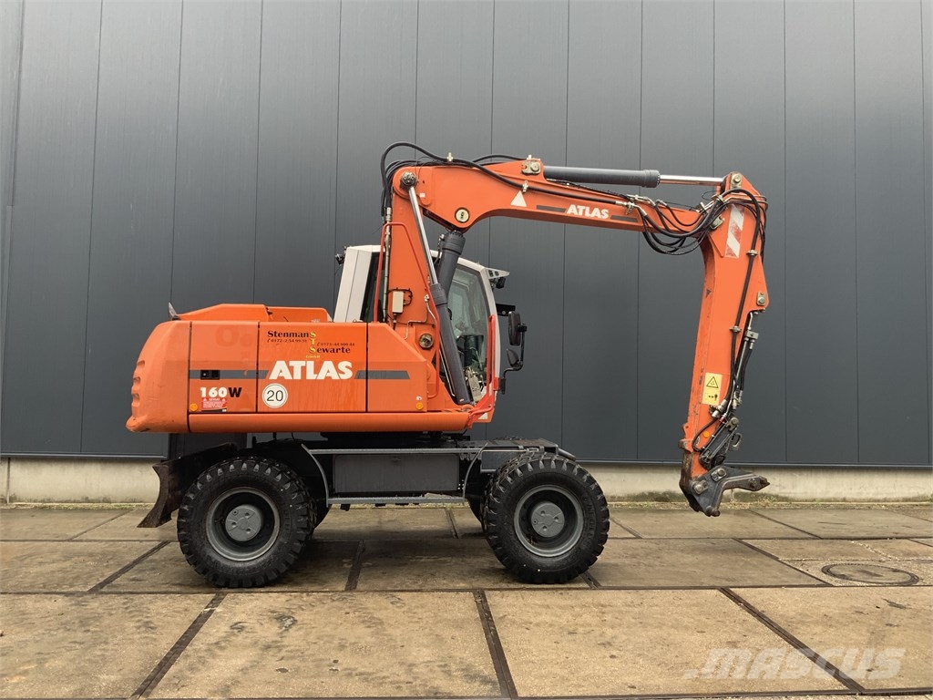 Atlas 160 W Εκσκαφείς με τροχούς - λάστιχα