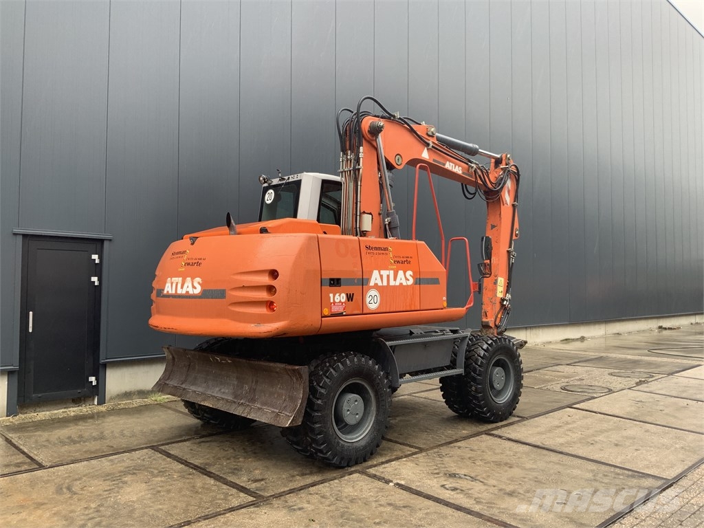 Atlas 160 W Εκσκαφείς με τροχούς - λάστιχα