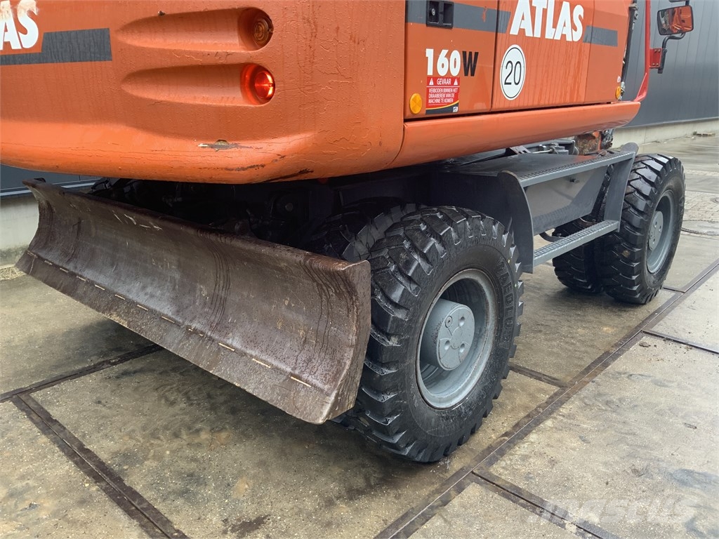 Atlas 160 W Εκσκαφείς με τροχούς - λάστιχα
