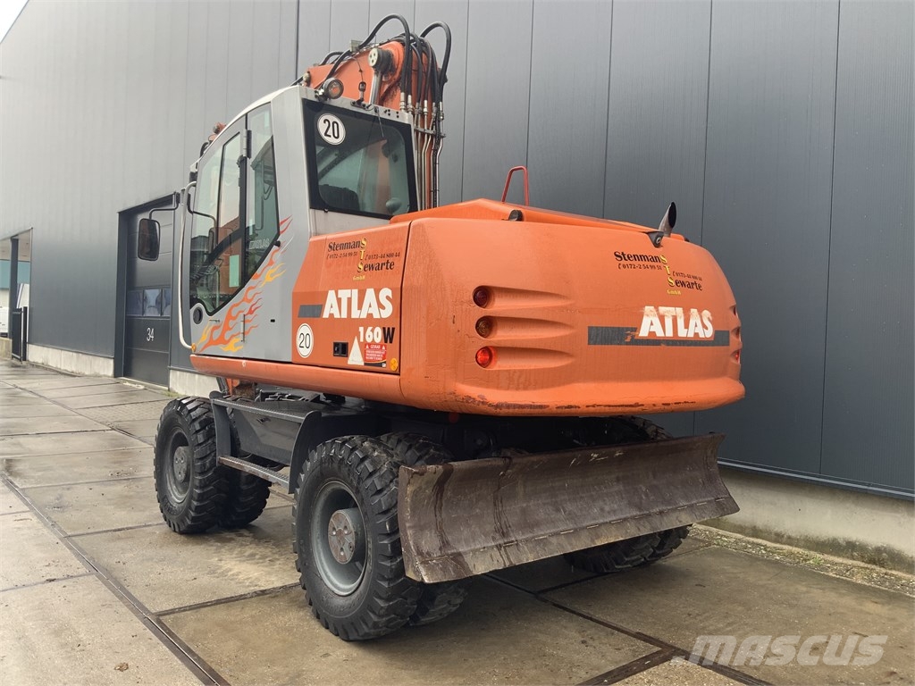 Atlas 160 W Εκσκαφείς με τροχούς - λάστιχα