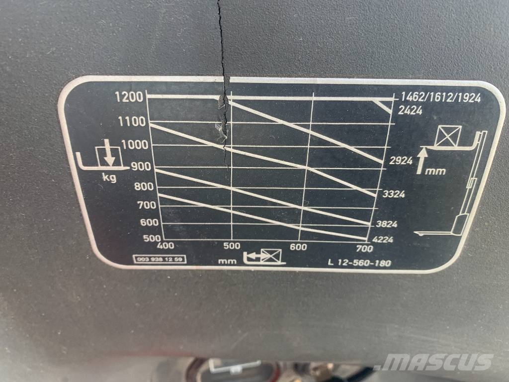 Linde L 12 V-2336 OB Apiladores eléctricos autopropulsados