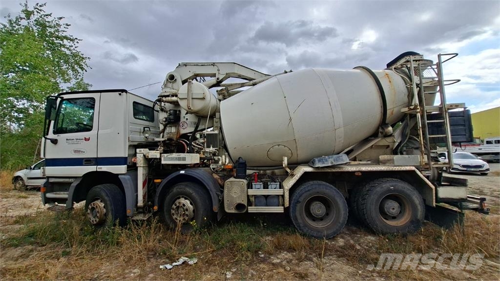 Mercedes-Benz ACTROS 953.30 8X4+ PUTZMEISTER TMM 21-3 شاحنات بمقصورة وهيكل