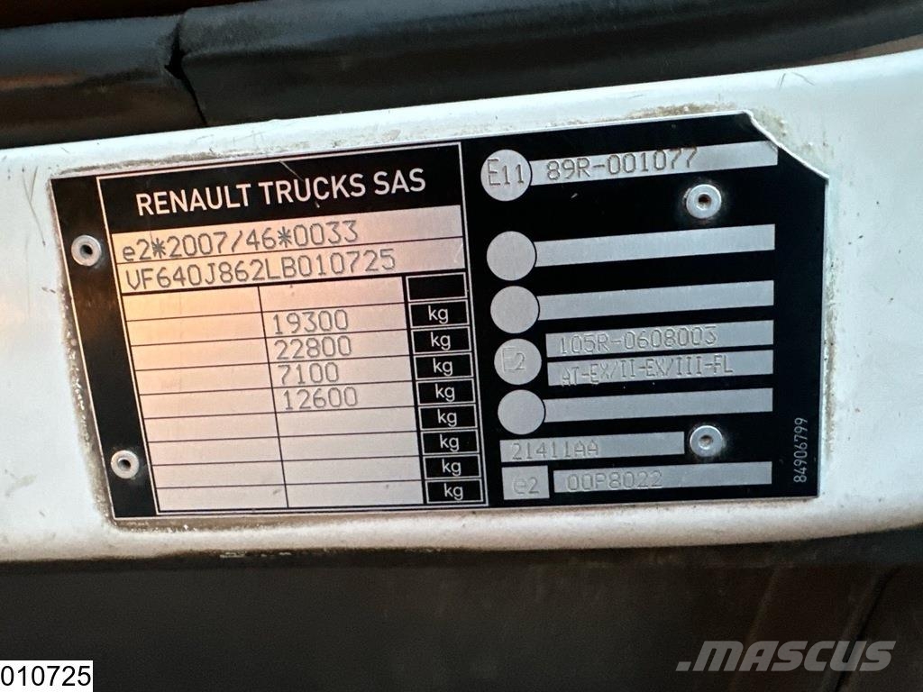 Renault D 18 280 EURO 6, ACC Pritschenwagen/Pritschenwagen mit Seitenklappe