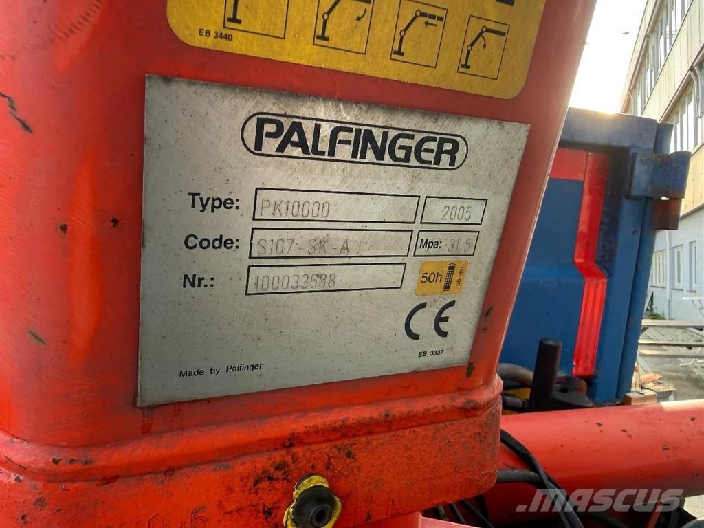 MAN TGA 26.360 6X2 EURO 5 + PALFINGER PK10000 + REMOTE Kiper kamioni