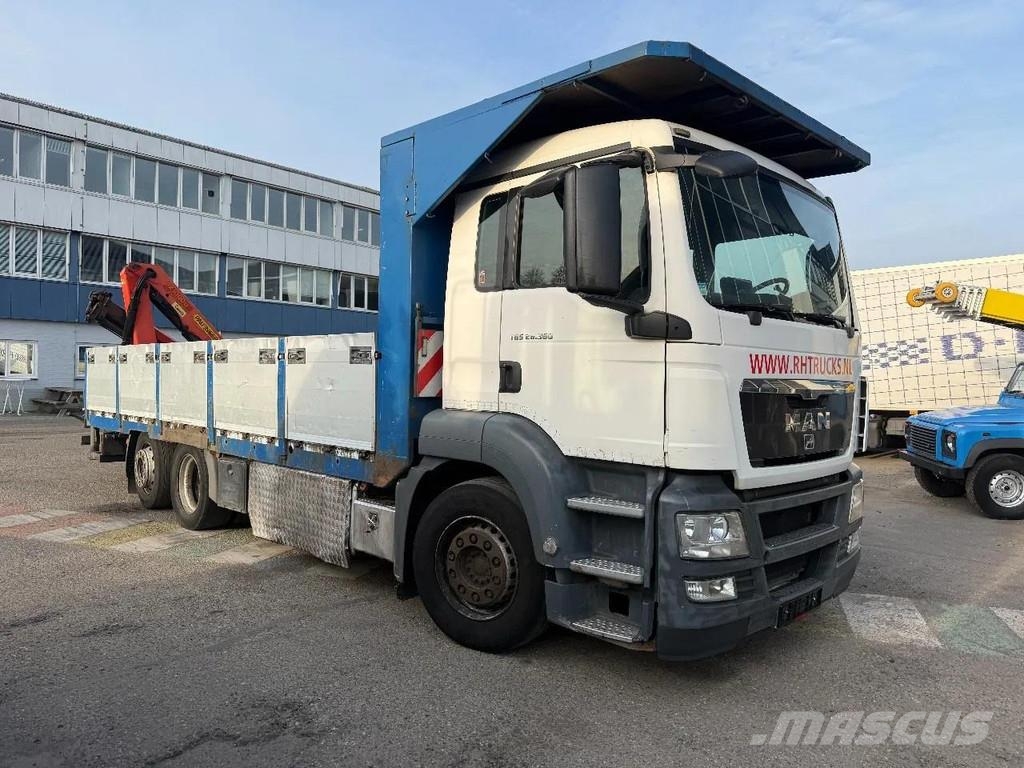 MAN TGA 26.360 6X2 EURO 5 + PALFINGER PK10000 + REMOTE Kiper kamioni