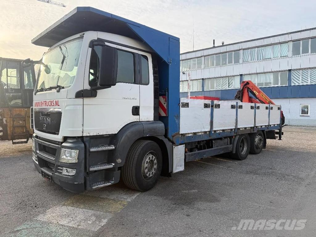 MAN TGA 26.360 6X2 EURO 5 + PALFINGER PK10000 + REMOTE Kiper kamioni
