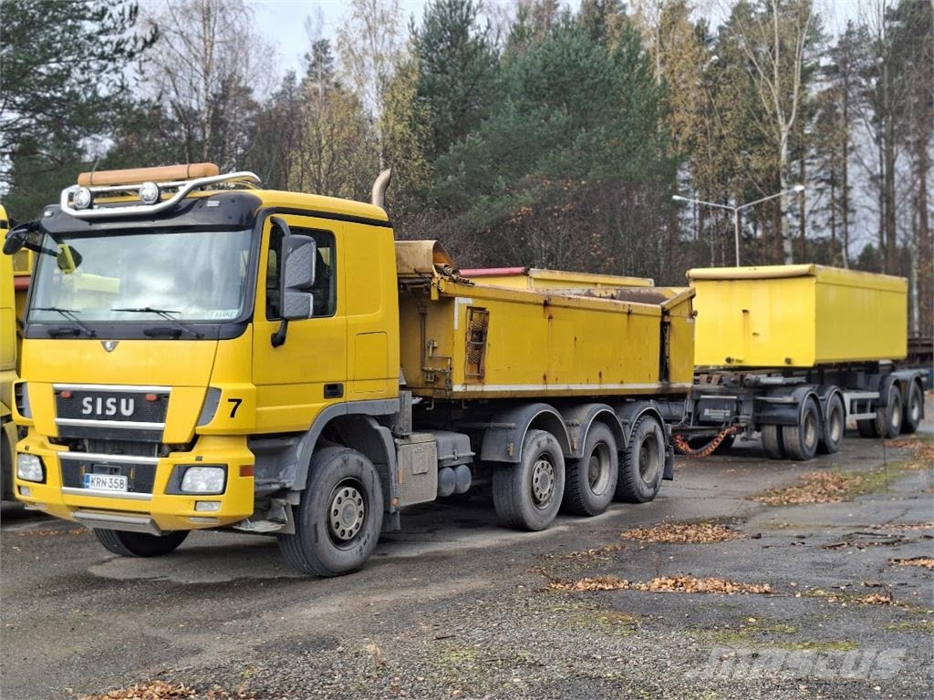 Sisu DK16M K-AKK-8x4 Φορτηγά Ανατροπή