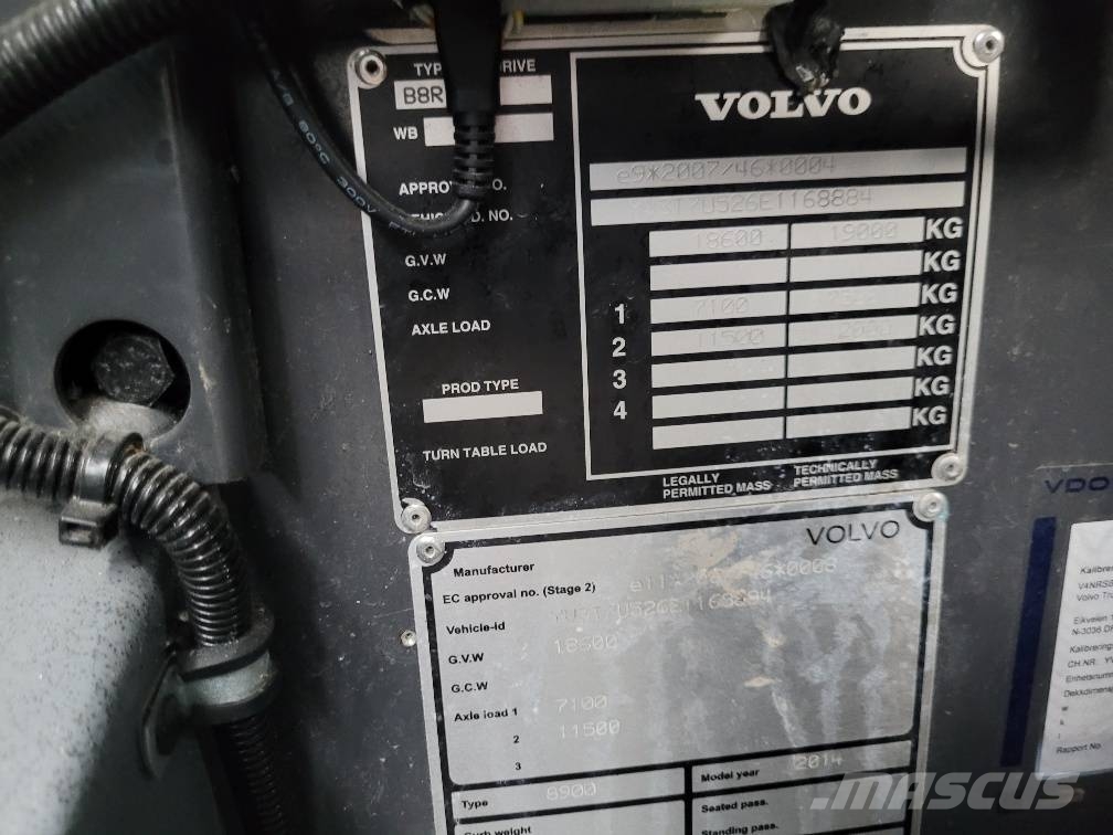 Volvo B8R 8900 EURO 6 298000 KMS ONLY Međugradski autobusi