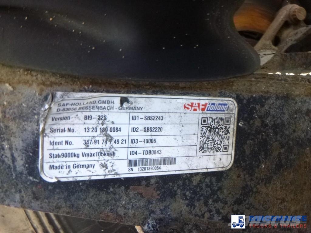 GS Powder tank alu 36 m3 / 1 comp Ρυμούλκες βυτίων