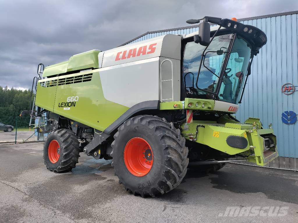 CLAAS Lexion 660 Kombajni