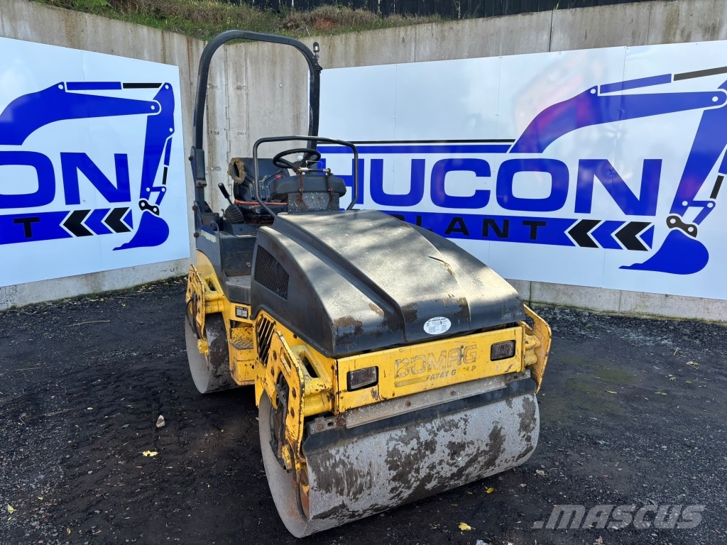 Bomag AD 120-4 Divvalču grunts veltņi