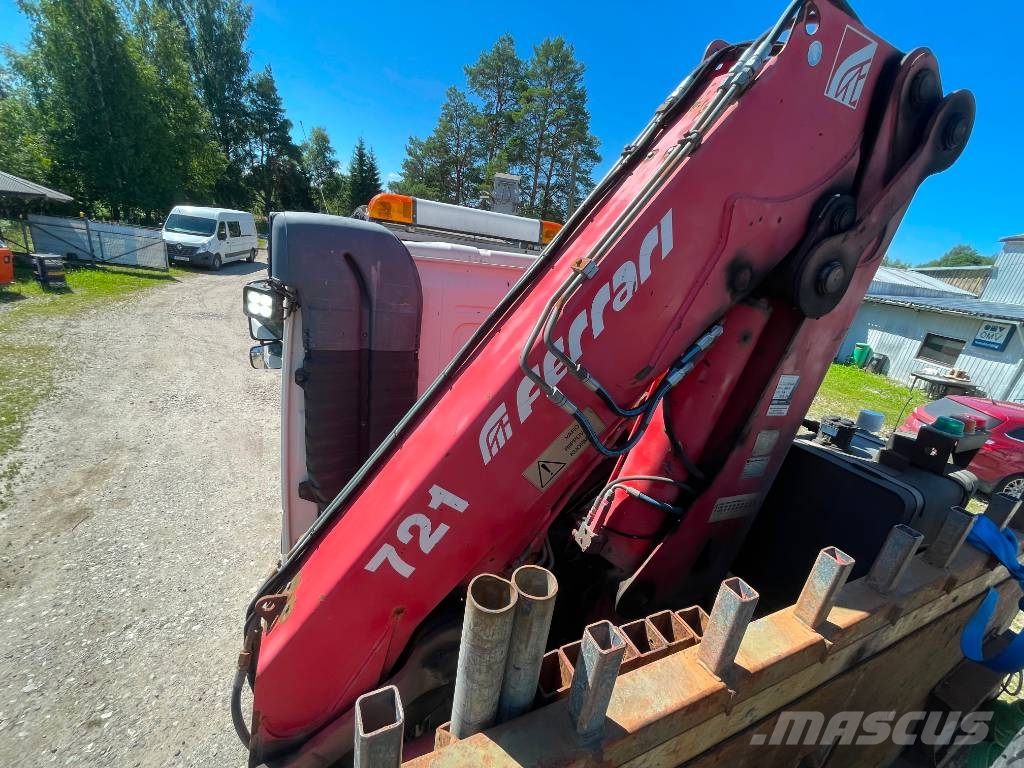 Volvo FM 9 340, 6x2, CRANE + SIDE PANELS + REMOTE Flatbed kamyonlar