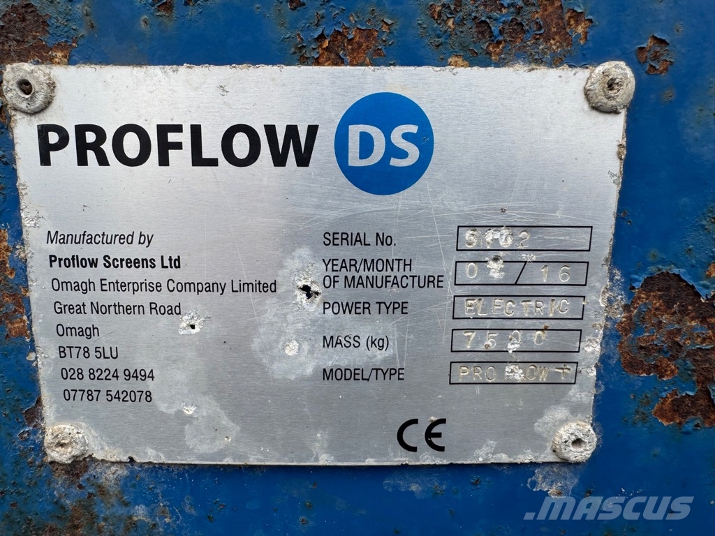Proflow Proflow PRO II DECK SCREENES Zeefinstallatie