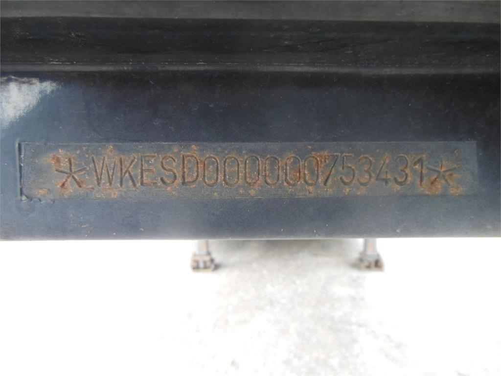 Krone SD,COIL LINER,MULDA 8580 mm, Zvedací náprava Elhúzható ponyvás félpótkocsik
