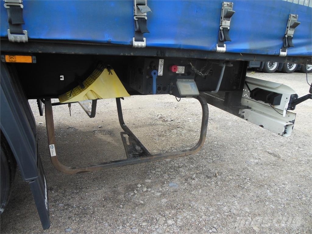 Krone SD,COIL LINER,MULDA 8580 mm, Zvedací náprava Elhúzható ponyvás félpótkocsik