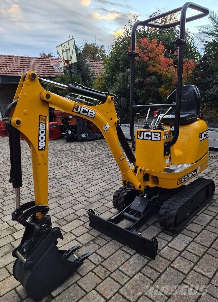 JCB 8008 CTS Mini Escavadoras <7t