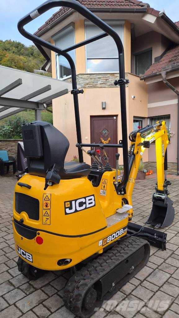 JCB 8008 CTS Mini Escavadoras <7t