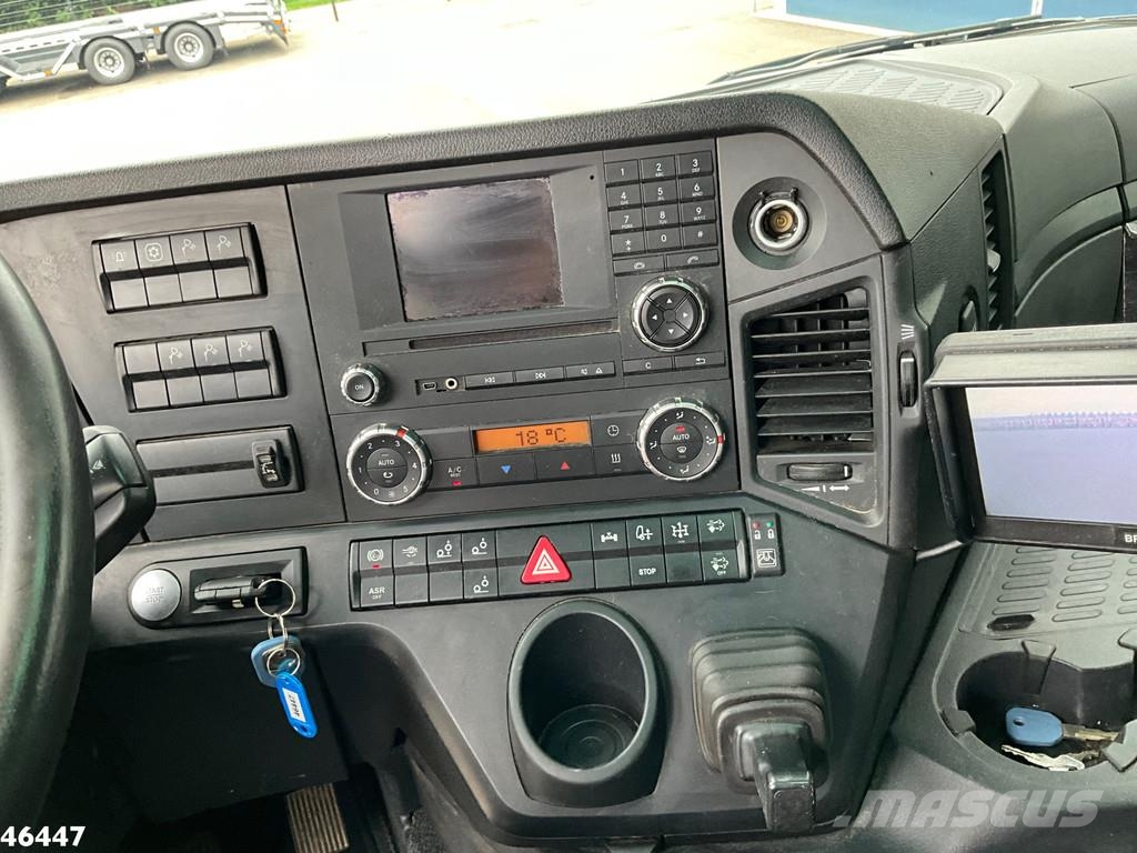 Mercedes-Benz Arocs 3251 8x4 Euro 6 Hiab 28 Tonmeter laadkraan شاحنات الرافعات الخطافية