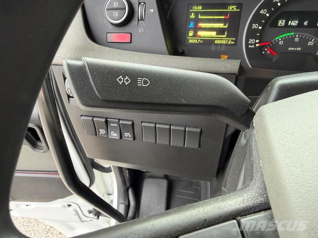 Volvo FH540 6X2*4 EURO6 + RETARDER + PTO + 5950MM CHASSI Šasija ar kabīni