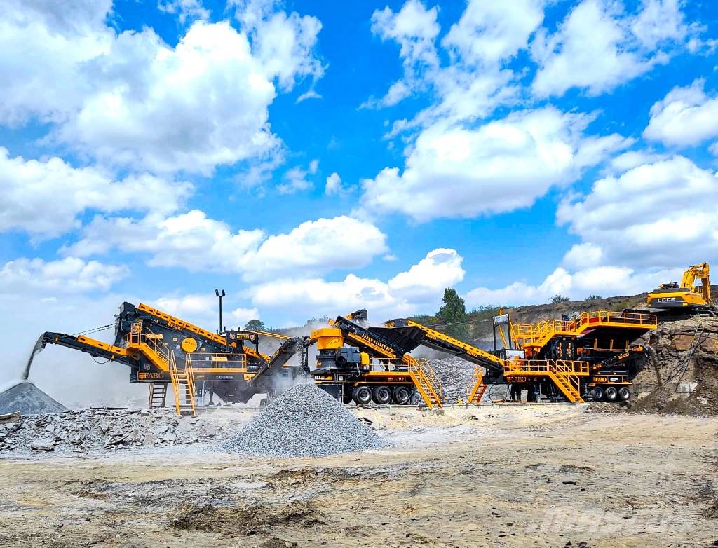 Fabo MCK-115 INSTALLATION DE CONCASSAGE ET DE CRIBLAGE Mobile crushers