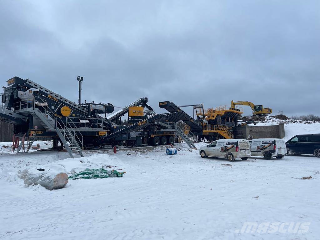 Fabo MCK-115 INSTALLATION DE CONCASSAGE ET DE CRIBLAGE Mobile crushers