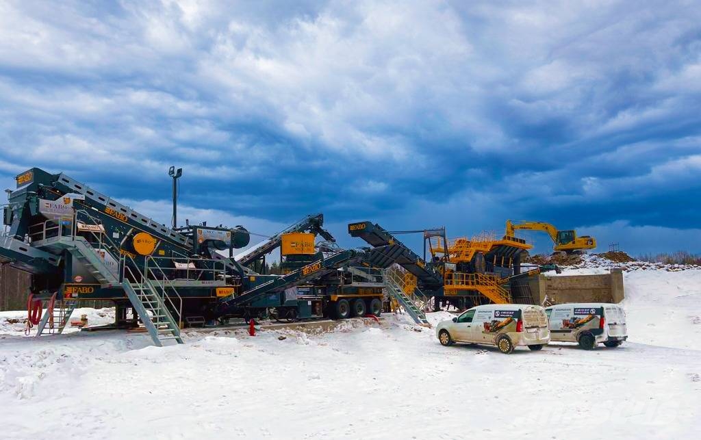 Fabo MCK-115 INSTALLATION DE CONCASSAGE ET DE CRIBLAGE Mobile crushers